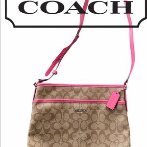Authentic coach crossbody bag